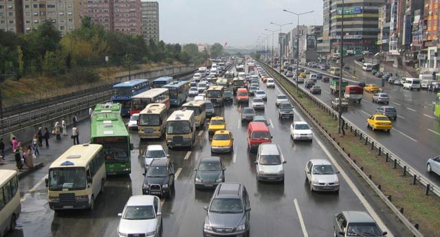 İstanbul'daki trafiğe kapalı yollar