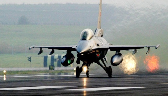 Suriye helikopteri yaklaşınca F16'lar havalandı!