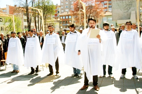 Mısırdaki idamlar Kütahya'da protesto edildi