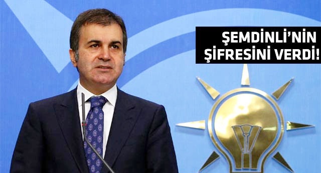 Çelik'ten Şemdinli'yle ilgili Suriye iddiası