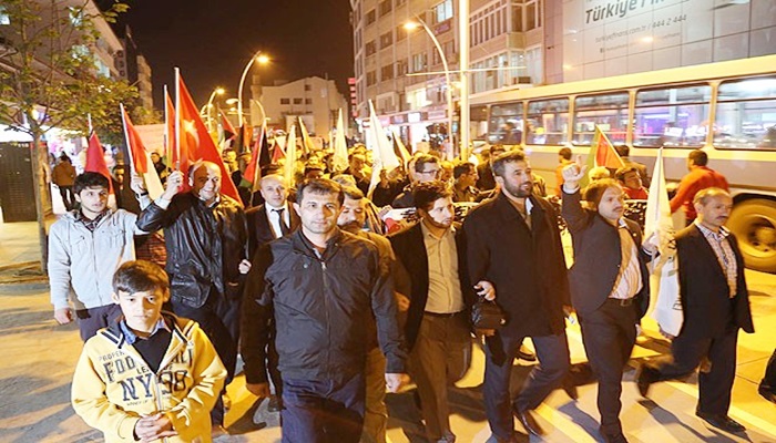 Mescid-i Aksa baskınına protesto
