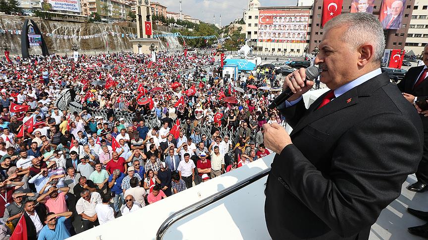 Başbakan Yıldırım: Topraklarımıza yönelik tehditler bitinceye kadar faaliyetler sürecek