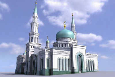 Moskova'da en büyük camii yapılacak