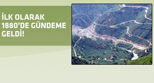 Bu yol Karadeniz ile Akdeniz'i birbirine bağlayacak
