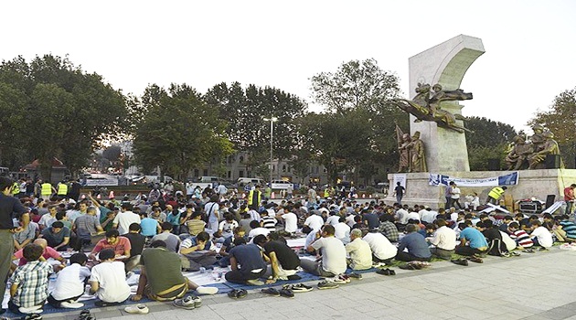 Saraçhane'den Adeviyye'ye kardeşlik dayanışması