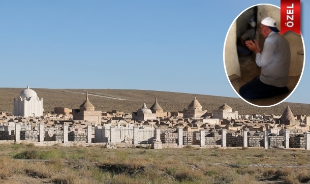 Kazakistan'daki yeraltı mescitleri görenleri hayran bırakıyor