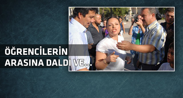 Protesto öğrencilerine soğuk duş