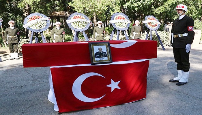 Şehit Uzman Çavuş Korkmaz için tören düzenlendi