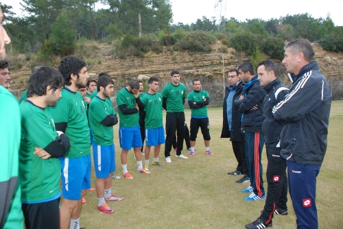 Adıyamanspor ikinci yarı hazırlıklarına yeni hocasıyla başladı