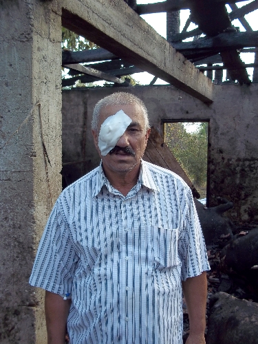 Ahırda çıkan yangında 7 büyükbaş hayvan telef oldu