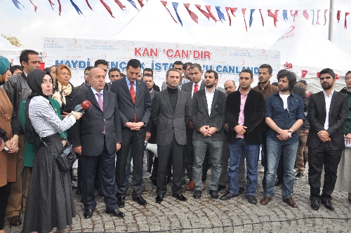 AK Parti'den kan bağışı kampanyası