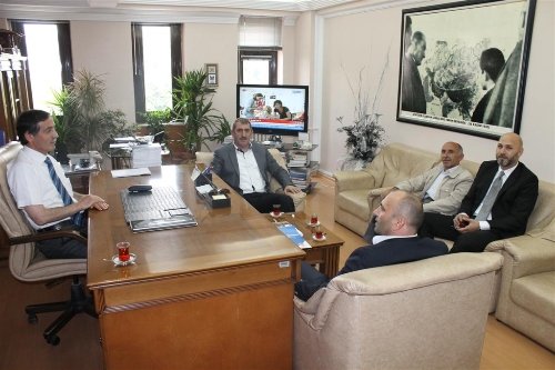 AK Parti'li Fuat Köktaş, kamu kurumlarını ziyaret etti