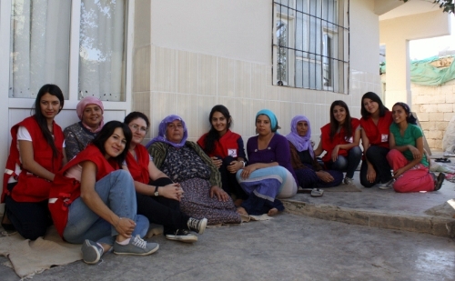 Akçakale'nin psikolojisini Türk Kızılayı'nın psikologları düzeltecek
