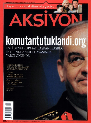Aksiyon'un 'komutantutuklandi.org' kapağı, 2012'nin en iyisi seçildi
