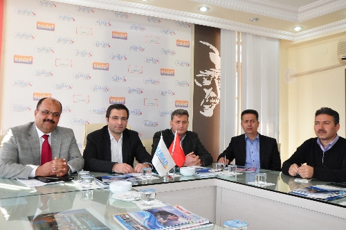 ALBİAD'lı işadamları Arap Emirlikleri ülkeleriyle karşılıklı iş görüşmesi yaptı