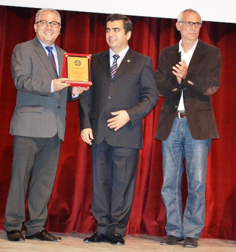 Amatör Spor Kulüpleri Federasyonu'ndan Orduspor başkanına plaket