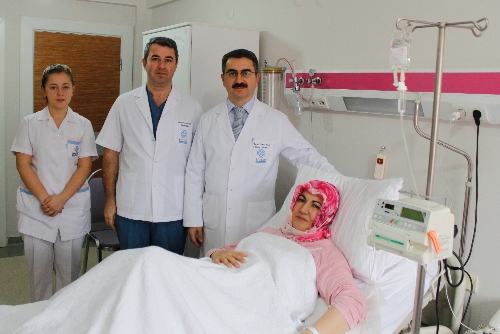 Ameliyatsız tedavi için Çek Cumhuriyeti'nden Bursa'ya geldi