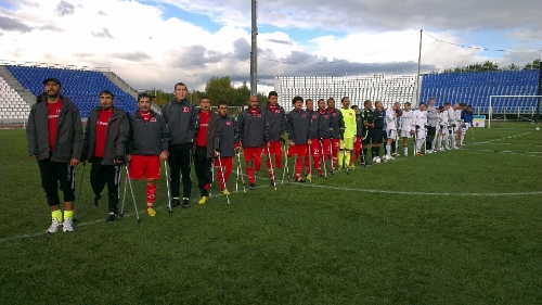 Ampute milliler yarı finalde