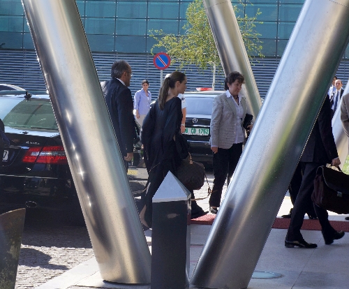 Angelina Jolie, Ankara'dan ayrıldı