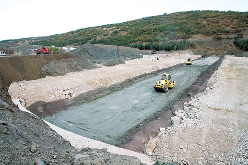 Ankara Elmadağ'da yer altına 2,5 milyon metreküplük baraj