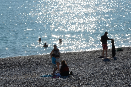 Antalya'da yazdan kalma bir gün yaşanıyor