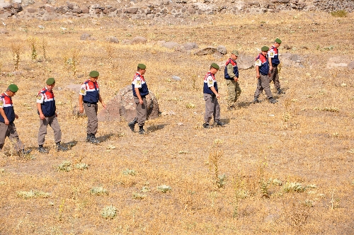 Arazide 80 el bombası bulundu