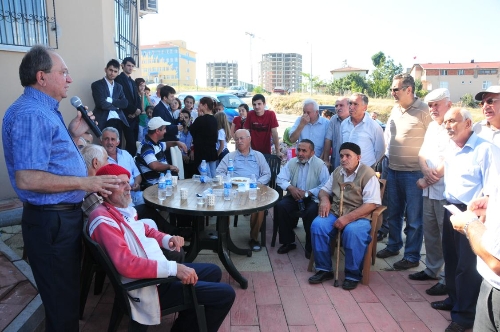 Atakum Belediye Başkanı Burma, öğrenci ve velilerle bir araya geldi
