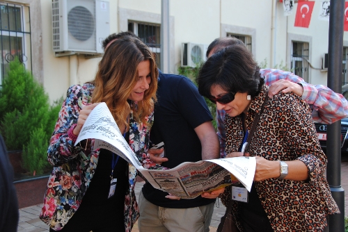 Avrupa'da çocuklar 10 yaşında duvar gazetesi çıkarıyor