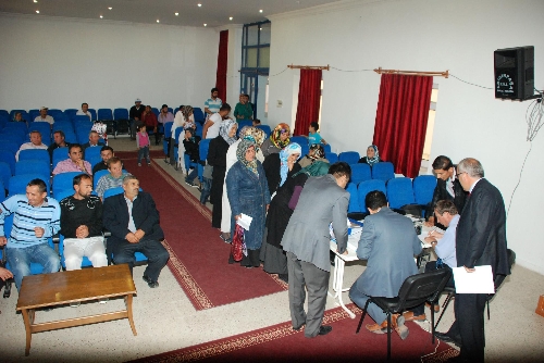 Aydıncık'ta okullarda çalışacak 7 kişi kura ile belirlendi