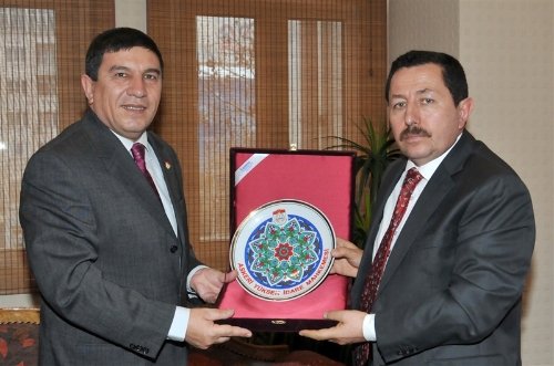 AYİM Başkanı, Vali Balkanlıoğlu'nu ziyaret etti