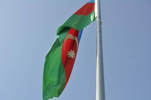 Azerbaycan'da Bayrak Günü coşkusu