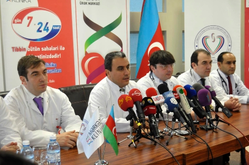Azerbaycan'da ilk defa yapay kalp nakli yapıldı