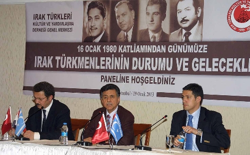 Baas rejimi kurbanı Türkmenler İstanbul'da anıldı