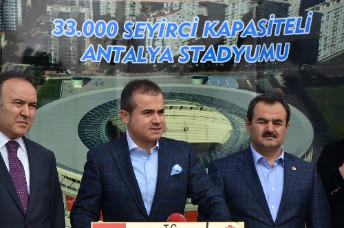 Bakan Kılıç: Antalya'yı olimpiyatlara sporcu hazırlayan bir kent yapacağız