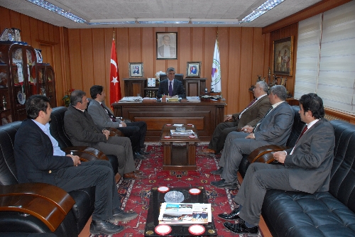Baro Başkanı Tel'den, Başkan Büyükaslan'a iade-i ziyaret