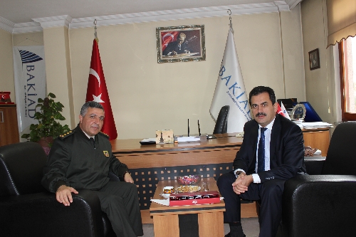 Bartın Jandarma Alay Komutanı, BAKİAD'ı ziyaret etti