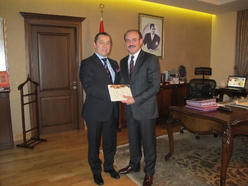Başbakanlık Yurtdışı Türkler ve Akraba Topluluklar Başkanı'na Macaristan daveti