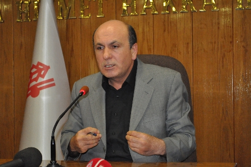 Belediye başkanını makamında darp ettiği iddia edilen 4 kişi tutuklandı (2)