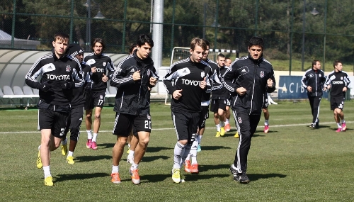 Beşiktaş, Trabzonspor hazırlıklarını sürdürdü
