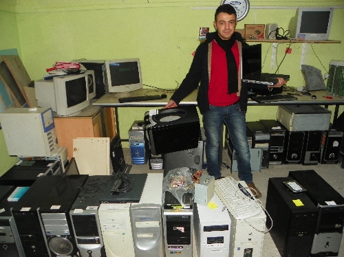 Bilgisayar kasaları hurdacıların gözdesi oldu