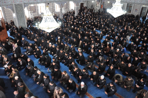 Bingöl'de şehit olan polis memurları için mevlid okundu