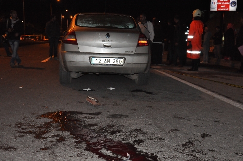Bingöl'de trafik kazası: 1 ölü, 2 yaralı