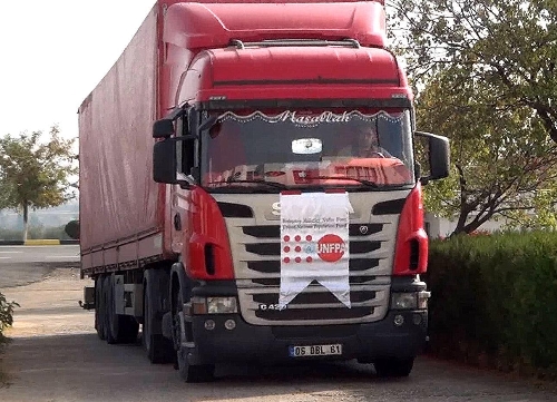 Birleşmiş Milletler Nüfus Fonu'ndan Suriyeli mültecilere hijyen yardımı