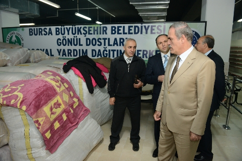 Bursa'dan Suriyeli mültecilere yardım eli
