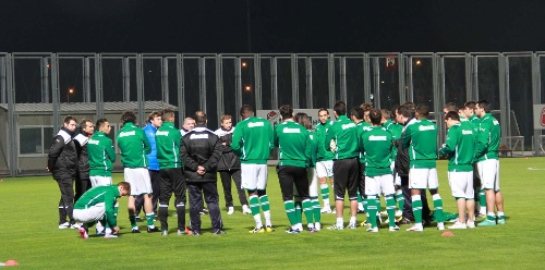 Bursaspor, Antalyaspor maçı hazırlıklarını galibiyet parolası ile sürdürdü
