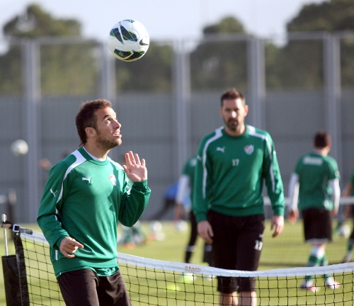Bursaspor, Fenerbahçe maçına müzik eşliğinde hazırlanıyor