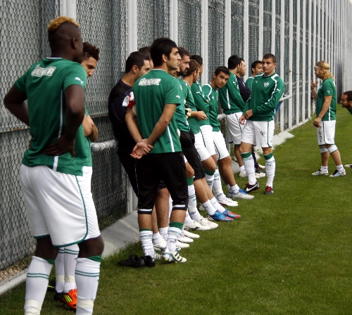 Bursaspor, Sivasspor hazırlıklarını sürdürdü