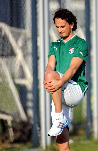 Bursaspor'da Tuncay Şanlı sevinci