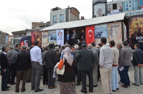 Çanakkale 1915 Gezici TIR Müzesi Denizli'ye geldi