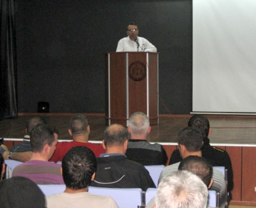 Çanakkale'de mahkumlara seminer verildi